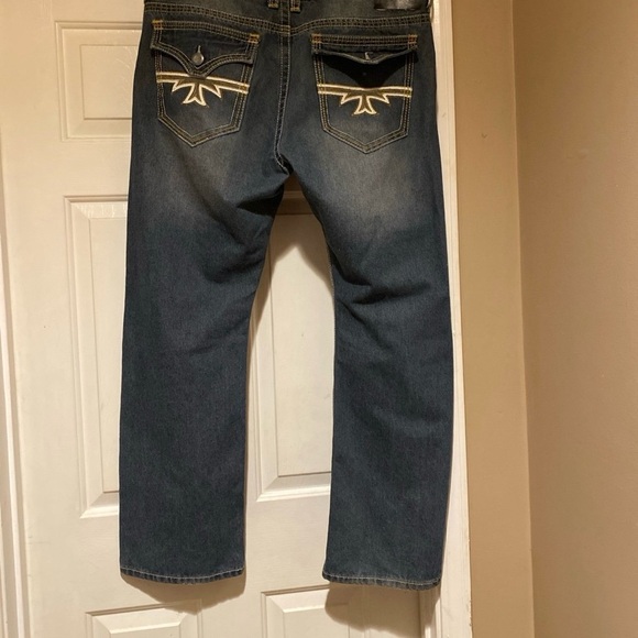 Xtreme Couture Jeans Men’s Size 38 with 31 inch inseam measurement Grunge - Picture 5 of 10